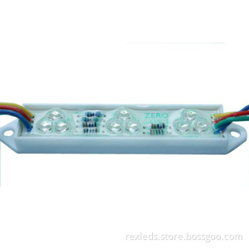 High Power Ip68 Waterproof Smd Led Module, 9pcs Rgb Flexible Led Light Modules Rex7813